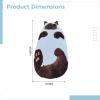 Kronabelle Cat Envelope Sleeping Bag, Adorable Winter Adult Plush Sleeping Bag, White and Brown view 4