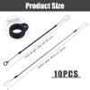 10 Pcs Pen Tether, Clipboard Pen Holder Attachment Pens Chain Lanyard view 2