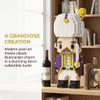 Athynora 32cm Nutcracker Royal Guard Micro Bricks Model, 4500PCS Adult Collectible Building Kit, Christmas Decor & Stress Relief Craft Set (HT004) view 3