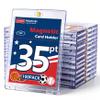 100ct Magnetic Card Holder - 35pt Hard Cases for Trading Cards, Premium UV Protection Hard Plastic Card Protector, Fits Standard 2.5"X 3.5" Sports, Baseball, Football Cards, Display & Storage view 1