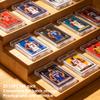 100ct Magnetic Card Holder - 35pt Hard Cases for Trading Cards, Premium UV Protection Hard Plastic Card Protector, Fits Standard 2.5"X 3.5" Sports, Baseball, Football Cards, Display & Storage view 3