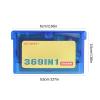 369 in 1 Game Cartridge, Retro Video Game Card English Version for Handheld Console, Plug and Play Large Capacity view 2