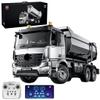 CRAFTLZ 1:20 Scale Alloy RC Dump Truck for Adults, Remote Control Simulation Construction Vehicles for Hobbyists, with Dual-Mode Control, Mobile Phone APP and Remote Control view 1