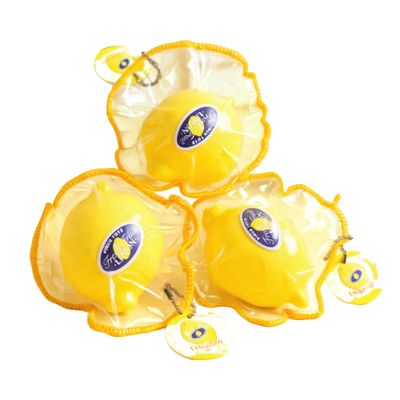 3PCS Fake Lemon Stress Relief Fidget Toy, Desk Accessory, Lightweight Squeeze Toy for Adults, Novelty Office Decor & Relaxation Tool