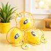 3PCS Fake Lemon Stress Relief Fidget Toy, Desk Accessory, Lightweight Squeeze Toy for Adults, Novelty Office Decor & Relaxation Tool view 3