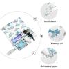 Gkseojer Light Blue Airplanes Wet Bags Set of 2 Pcs Reusable Wet Dry Bags for Diaper Swimsuit Fitness view 4