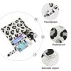 Gkseojer Leopard Prints Animals Pattern Wet Bags Set of 2 Pcs Reusable Wet Dry Bags for Diaper Swimsuit Fitness view 4