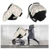 AuHomea Tea Party Baby Car Seat Canopy and Nursing Cover for Breastfeeding Multi-Use Cover Lightweight Infant Stretchy Carrier Carseat Winter Cover for Newborn Girls Boys view 4