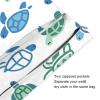Gkseojer Sea Turtle Seamless Wet Bags Set of 2 Pcs Reusable Wet Dry Bags for Diaper Swimsuit Fitness view 3