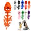 2026 New Dinosaur Skeleton Costume, 3D Spinosaurus Skull Mask & Plush Spine, for Dress-Up Play (Orange,31in) view 1