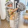 2026 New Dinosaur Skeleton Costume, 3D Spinosaurus Skull Mask & Plush Spine, for Dress-Up Play (Pink,47in) view 4