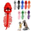 2026 New Dinosaur Skeleton Costume, 3D Spinosaurus Skull Mask & Plush Spine, for Dress-Up Play (Red,47in) view 1