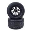 4PCS 115mm RC Buggy Tires and Wheels with 12mm Hub Hex for 1/10 Scale Off-Road Vehicles view 2