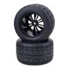 4PCS 115mm RC Buggy Tires and Wheels with 12mm Hub Hex for 1/10 Scale Off-Road Vehicles view 3