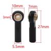 RC Car Assortment for Axial for SCX10 II D90 D110 for Tamiya CC01 M3 Metal Connecting Rod Tie End Ball Joint 1/10 rc Car Parts(Black) view 4