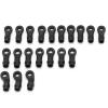 Alomejor RC Metal Link Tie Rod Pull Rod, Stainless Steel Upgrade Kit for 1/10 RC Car, with Ball End Set for Improved Durability and Stability view 3