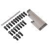 Alomejor RC Metal Link Tie Rod Pull Rod, Stainless Steel Upgrade Kit for 1/10 RC Car, with Ball End Set for Improved Durability and Stability view 4