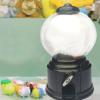 Fdit Kids Gumball Machine Bank Mini Candy Dispenser Toy Spiral Gumball Bank Replaceable Candy Dispenser for Chocolates Sweets Improve Hands On Ability Hand Eye Coordination Durable (Black) view 1