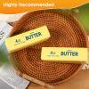 3 Pack Butter Squishy Slow Rising Stress Relief Toy - Realistic Butter Stick Squeeze, Soft PU Foam Fidget for Anxiety & Sensory Relief, Cute Desk Decor for Kids, Office, School & Daily Use view 3
