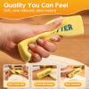 3 Pack Butter Squishy Slow Rising Stress Relief Toy - Realistic Butter Stick Squeeze, Soft PU Foam Fidget for Anxiety & Sensory Relief, Cute Desk Decor for Kids, Office, School & Daily Use view 4