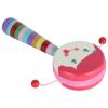 Aumotop Portable Cartoon Rattle Toy Drum Hand Instrument Music Toy for Kids, Maple + Polyester Drum Skin view 3
