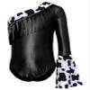iiniim Girls 3 Pieces Halloween Party Dress Up Metallic Tassels Shorts Western Rodeo Performance Suits Black 12 Years view 4