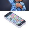 Solinder Baby Mobile Phone Toy Cool Light Clear Music Cellphone Play Toy for Kids Music Lovers Portable Size Plastic (Black) view 4