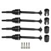 RC Cars Models Parts For Traxxas For Mini For Maxx BL-2s 107154-1 1/16 4Pcs Stainless Steel CVD Drive Shafts 102MM Accessories RC Car Upgrade Parts(Black) view 1