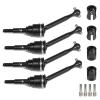 RC Cars Models Parts For Traxxas For Mini For Maxx BL-2s 107154-1 1/16 4Pcs Stainless Steel CVD Drive Shafts 102MM Accessories RC Car Upgrade Parts(Black) view 4