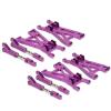 Rc Swing Arms For HPI For Savage 21 25 SS 3.5 4.6 For Flux X XL 1/8 Aluminum Front Rear Upper Lower Completed Suspension Arm 85238 RC Car Parts(Purple,8pcs) view 1