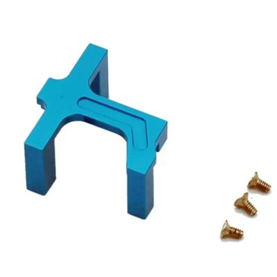 RC Car Toys Components For Wltoys K989 K979 K999 1/28 Motor Steering Gear Bracket Remote Control Car Upgrade Parts Accessories(Gold)