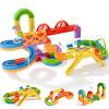 KlickRail Upgraded City Building Learning Electric Train Track Set for Kids view 1