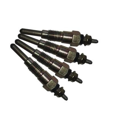 Car Glow Plug Compatible With Nissan For Safari BRG161 R160 R161 RG160 RG161 11065-T8201 SD23 SD25 SD33 23V 4pcs Diesel Heater Glow Plugs Cold Start Helper