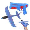 Airplane Launcher Toy, Quick Setup Design, Red/Blue, Foam Airplane Launcher Toy, Glider Plane Flying Toys, Long Flght Distance Airplanes Toys, Encourages Outdoor Active Play, for Kids view 2