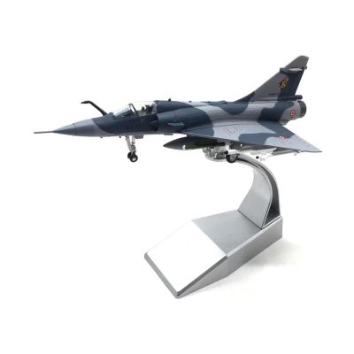 Miniature Scale 1 100 for French Mirage-2000 Fighter Jet Diecast Metal Planes Simulated Alloy Aircraft Model Ornaments Flying Toy Game Kits