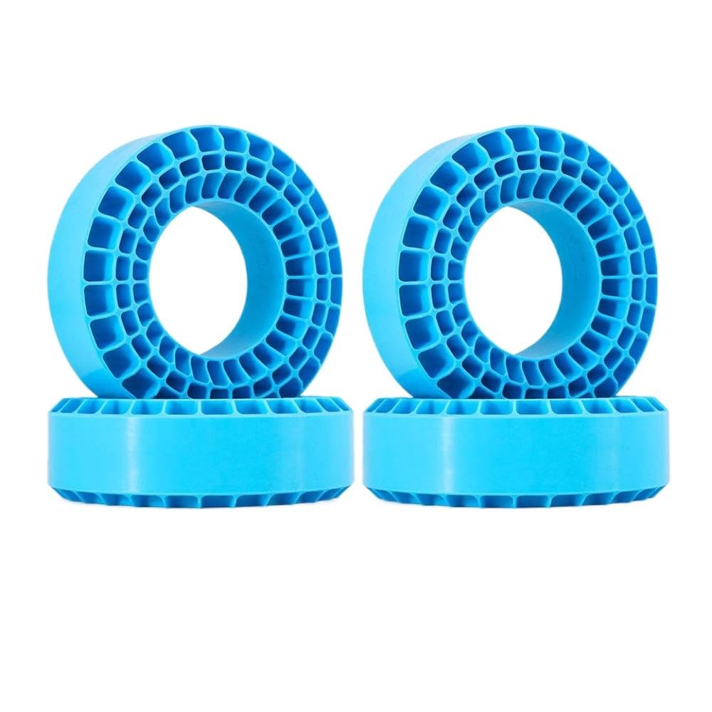 Rubber Inserts Foam for 108-110mm 4.35 Inch OD 1.9 Inch Tires Compatible with Printer Supplies(Blue)