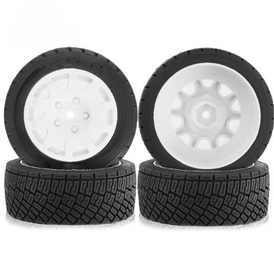 RC Automobiles Parts For 1/10 Tires 4PCS 78x30mm 12mm Adapter RC Model For Rally CRC Car Upgrade Parts Modified Replacement Accessories
