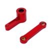 RC Car Replacement For Hyper GO For MJX 7303 1/7 25T Steering Gear Rod Remote Control Car Upgrade Modify Parts Accessories(Red) view 1