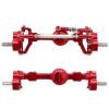 RC Car Axle Compatible With MN For D90 D91 D99 D99S MN98 MN90 1/12 RC Car Upgrades Parts CNC Metal Front And Rear Portal Axle Upgrade Parts view 1