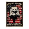 500 Piece 250th Anniversary Wooden Jigsaw Puzzles America 1776-2026 for Adults Decompressing Educational Fun Game Puzzle Collectibles for Family Friends Activities 20.4x15 Inch view 1