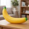 18" Giant Banana Squishys: Banana Squishys Jumbo Realistic Banana Squish-y Squeeze Ball Soft Slow Rise Squeeze Stretchy Fidget Balls for Anxietys Stress Party Favors view 4
