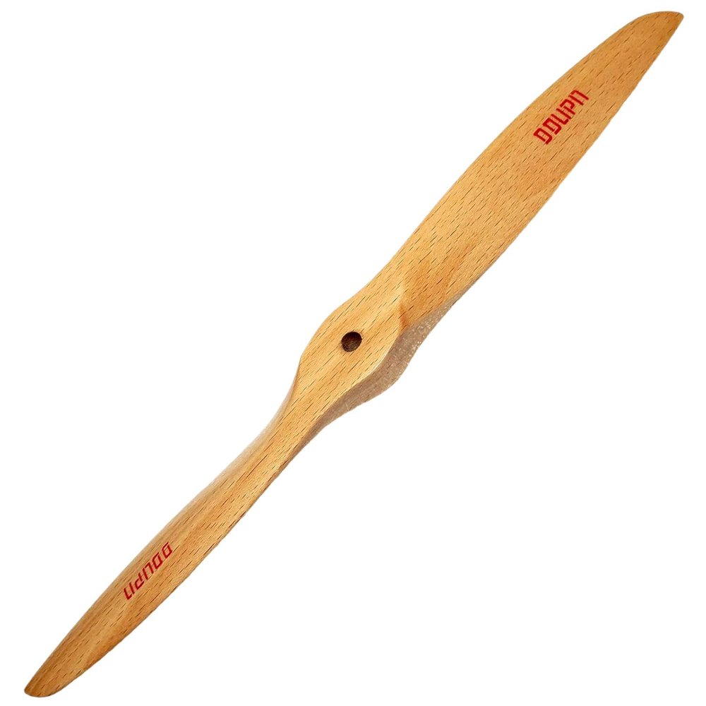 10in 2-Blades 10x5 10x6 10x7 10x8 Fuel Power Wood Propeller Puller for Nitro Gasoline Engine RC Airplanes (10x8)