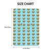Beef Burger Blue Print Baby Car Seat Covers, Breathable Nursing Cover Breastfeeding Cover, Cute Stroller Covers, Multi-use Infant Carseat Canopy, Baby Boys Girls Newborn Essentials view 2