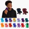 3D Printed Mechanical Owl Model Flexible Fidget Toy with Movable Joints, Hinged Animal Sculpture for Desk Dcor and ADHD Focus (HA, PRO) view 1