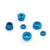 Metal Steering Knuckle Flange Sleeve Bushing Gasket for Tamiya TT02 TT-02 1/10 RC Car Upgrade Parts Accessories(Red) view 4