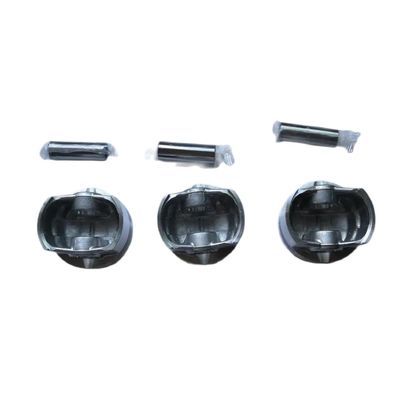Engine Piston Set Compatible with SQR372 0.8L Engine for QQ QQ3 IQ BUGGY Models(0.25)