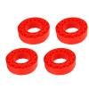 Alomejor Silicone Tire Inserts, Soft and Durable 1.9in Tire Foam Set for Enhanced Grip and Traction, with Vibrant Colors, Fits Tires (Red) view 4