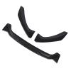 Brilluxa Front Bumper Lip Kit, 3PCS Splitter Diffuser Spoiler Impact Replacement Compatible with 1 Series F20 F21 LCI M Pack 2015-2019 Easy Install (Carbon Fiber Style) view 2