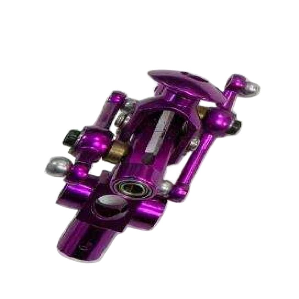 Hoping Main Rotor Head Set All Metal Aluminium Compatible with CPX CP King 2 King 3 013 023 RC Heli