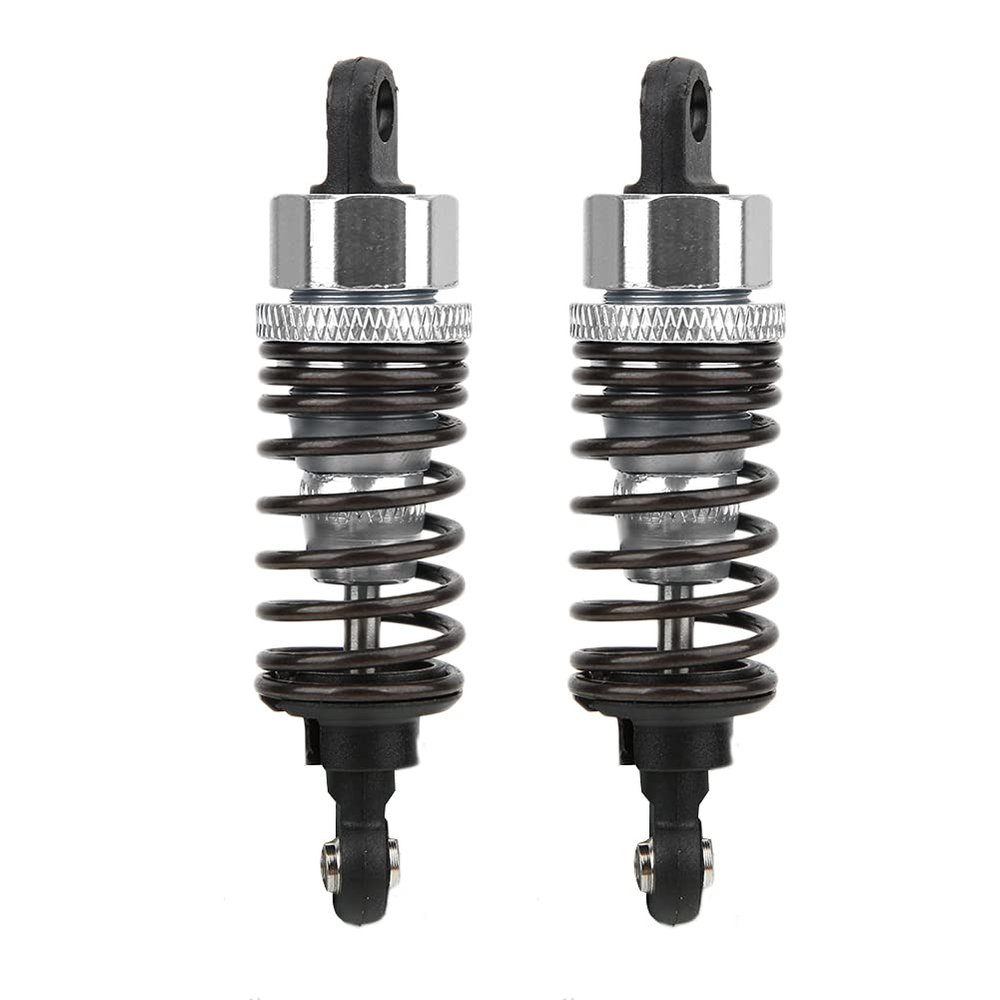 SPYMINNPOO Adjustable RC shock damper, lightweight aluminum alloy for HPI RS4 Sport 3 1 10 remote control car, with precision CNC machining (Silver 114435T)